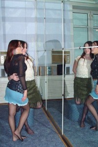 Две подружки в колготках photo #0
