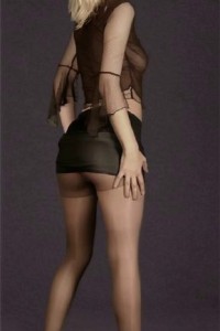 Девушка в черных чулках photo #1
